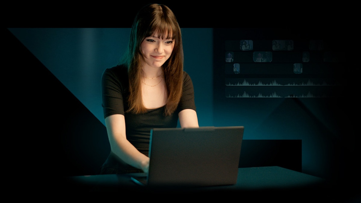 Woman working on a laptop Woman working on a laptop